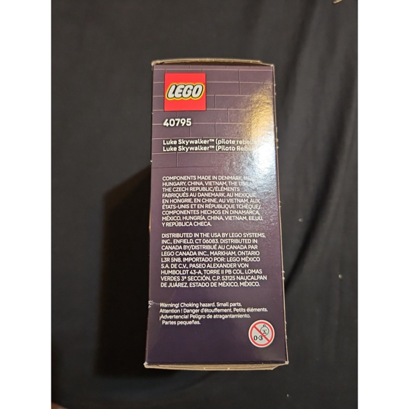 LEGO Brickheadz 40795 Star Wars Luke Skywalker Rebel Pilot - New Sealed - Picture 3 of 6